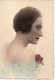 1 Photo D'un Très Beau Portrait Colorisée,années Début 1900,format 12/16 - Personnes Anonymes