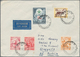 Triest - Zone B: 1953, Attractive Franking On Airmail Cover From "KOPER 18.8.53" To Austria. - Mint/hinged