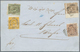 Türkei: 1868, 20 Pa. Green And 1 Pi. Yellow Perf 13 1/2, In Combination With 1870 10 Pa. Red Lilac ( - Other & Unclassified
