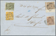 Türkei: 1868, 20 Pa. Green And 1 Pi. Yellow Perf 13 1/2, In Combination With 1870 10 Pa. Red Lilac ( - Andere & Zonder Classificatie