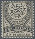 Türkei: 1884, 25 Pia. Black Grey, Mint Hinged, Well Centered, Expretised Du Vachat BPP, Michel Catal - Andere & Zonder Classificatie