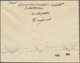 Türkei: 1940, INTERCEPTED MAIL: Turkey, 10 K Grey-blue "balkan Pact", Single Franking On Cover From - Other & Unclassified