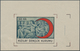Türkei - Zwangszuschlagsmarken Für Den Roten Halbmond: 1945 Ca., Red Crescent 50 Kurus S/S Proof, Un - Liefdadigheid Zegels