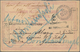 Türkei - Stempel: 1897, Turkey 20 Para Postal Stationery Card Asking Part Tied By "CONSTANTINOPLE GA - Other & Unclassified