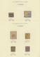 Türkei - Stempel: 1865-1900, Two Album Pages With Cancellations On Stamps, Including Shumnu, Tirnova - Andere & Zonder Classificatie