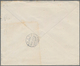 Türkei - Stempel: 1897 "TRABLUS SAM" (Isfila #6 RR) Postmark Of TRIPOLI SYRIA On Cover Franked With - Andere & Zonder Classificatie