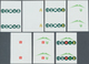 Vereinte Nationen - Wien: 1985. Progressive Proof (13 Phases), Viz Color Separations, In Vertical Pa - Unused Stamps