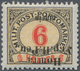 Westukraine: 1919. Stanislav, 2nd Issue Scha On 6 H With Inverted Overprint, Not Listed In Michel. - Oekraïne