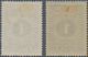 Westukraine: 1919, Overprint On 1kr. Ultramarine, Mint O.g. And Used, (pos. 8), Certificate Ceremuga - Ukraine