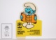 Sticker - The Smurfs / Les Schtroumpfs / Los Pitufos - Smurf Reading - 7 X 10 Cm - Stickers