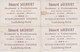 CHROMO-LITHO-J.HALY-RECLAME-EDOUARD LACHAERT-GROOTHANDEL-LEDEBERG-GENT+-1890-1900-4 STUKS IN MOOIE STAAT ZIE DE 2 SCANS - Autres & Non Classés