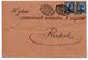 1921 KINGDOM OF YUGOSLAVIA, SLOVENIA, RAKEK, OLD AUSTRIAN CANCELLATION, LOCAL LETTER - Covers & Documents