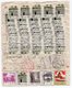 1988 CHINA, PARCEL FORM, 60 STAMPS, DAMAGED - Covers & Documents
