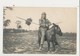 CARTE PHOTO AVIATEUR SUR LE DOS D UN ANE PLATEAU DES BRUYERES LONGUENESSE CPA BON ETAT - ....-1914: Precursores