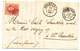1865 BRIEF Met COB 16 Van CHARLEROY Naar St QUENTIN, Rug MIDI III Zie Scan(s) - 1858-1862 Médaillons (9/12)