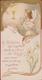 Communieprentje 1908 Santini Canivet Image Pieuse Holy Communion Card P. Eymard Ange Angel Engel Jugendstil Art Nouveau - Images Religieuses
