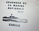 CROISEUR LANCE MISSILES COLBERT JOURNEE DE LA MARINE NATIONALE 1979 CANNES -MARIUS BAR EDITIONS TOULON - Militaria