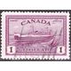 CANADA 1946 KGVI $1 Purple SG406 Used - Used Stamps