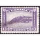 CANADA 1932 13 Cent Bright Violet The Old Citadel Quebec SG325 Fine Used - Gebruikt