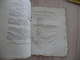 Décret Convention Nationale Février 1793 Armée Organisation Recrutement 32 Pages Trous D'archivage - Wetten & Decreten