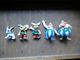 10 Figurines-Astérix Obélie Idéfix-marques Playstoy- Bully-toys Belgium-année 90 - Astérix & Obélix