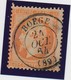 40 C Orange Obl Càd "BOEGE" Rare B/TB. - 1862 Napoleon III
