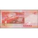 TWN - GHANA 37f - 1 Cedi 1.7.2015 Prefix GJ UNC - Ghana