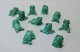 11 Miniatures De GRENOUILLES En Plastique - Bibelot Animaux Grenouille - Dieren