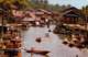 View Of Khlong Or Canal Dwellers. A Little Venice Of Thailand. - Thaïlande