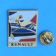 1 PIN'S  //  ** RENAULT F1 / ELF / CAMEL / CANON ** - Renault