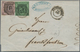 Baden - Marken Und Briefe: 1851, Ziffern 9 Kr. Auf Lilarosa + 1853, 3 Kr. Auf Grün Von "HEIDELBERG 1 - Other & Unclassified