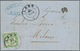 Baden - Marken Und Briefe: 1862, 18 Kreuzer Lebhaftgrün Als Portogerechte Einzelfrankatur Auf Auslan - Other & Unclassified