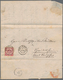 Baden - Marken Und Briefe: 1868: 1 Kreuzer Hellgrün, 3 Waagerechte Paare Als Seltene Mehrfachfrankat - Other & Unclassified