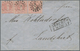 Bayern - Marken Und Briefe: 1850, 1 Kr. Rosa, Platte 2 Mit Spitzen Ecken, Drei Exemplare, Entwertet - Autres & Non Classés