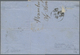 Bayern - Marken Und Briefe: 1850, Quadrat-Ausgabe 9 Kr. Maigrün Und Zweimal 1 Kr. Rosa Zusammen Mit - Other & Unclassified