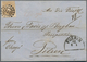 Bayern - Marken Und Briefe: 1868, 9 Kreuzer Ockerbraun Entwertet Mit Klarem "145" Und Beigesetzt HKr - Other & Unclassified