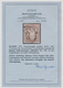 Bayern - Marken Und Briefe: 1870, 12 Kreuzer Lila Entwertet Mit Kleinem K1 "(HE)MAU 10/10", Allseits - Autres & Non Classés