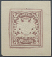 Bayern - Marken Und Briefe: 1876 (ca.), Ungezähnte Proben Der Ganzsachen-Wertstempel Zu 3 Pf., 5 Pf. - Other & Unclassified