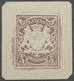 Bayern - Marken Und Briefe: 1876 (ca.), Ungezähnte Proben Der Ganzsachen-Wertstempel Zu 3 Pf., 5 Pf. - Sonstige & Ohne Zuordnung