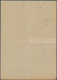 Bayern - Marken Und Briefe: 1905, 20 Pfg. Ultramarin Auf Rückmeldung über Auffindung Und Richtigstel - Altri & Non Classificati