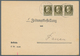 Bayern - Marken Und Briefe: 1917: 40 Pf Olivbraun Als 3-Streifen MeF (1,20 Mk) Für 3 Monate Ruhstorf - Autres & Non Classés