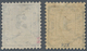 Bayern - Portomarken: 1870, 1 Kr Und 3 Kr Wz. Enge Rauten Je Sauber Gestempelt, 1 Kr Tief Gepr. BPP - Other & Unclassified