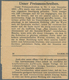 Bayern - Portomarken: 1910, Portomarke 2 Pf. Weißes Papier, Als Freimarke Verwendet Auf Streifband 3 - Otros & Sin Clasificación