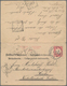 Bayern - Ganzsachen: 1896, Doppelkarte 10 Pfg. Wappen Ab München Mit Der Bitte Um Rücksendung Nach K - Andere & Zonder Classificatie
