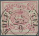 Braunschweig - Marken Und Briefe: 1852, "1 Sgr. Karmin", Farbfrischer Wert Mit Allseits Gleichmäßige - Braunschweig