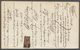Braunschweig - Marken Und Briefe: 1857, Doppelseite Eines Post-Einlieferungsbuches Aus Landsberg Mit - Brunswick