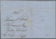 Bremen - Thurn & Taxis'sches Oberpostamt: 1863, 1.1., Neujahrsbrief, Mit 1 Sgr. Blau Und 2 Sgr. Rot - Bremen