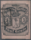 Bremen - Marken Und Briefe: 1856, Staatswappen Im Wappenschild 5 Gr Schwarz Auf Karmingrau, Außergew - Brême