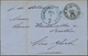 Hamburg - Marken Und Briefe: 1866, Brief Ab "HAMBURG PACKET JUL 7 - 7" Der Amerikanischen Postexpedi - Hambourg