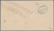 Hamburg - Ganzsachen: 1866, GA-Umschlag ½ S Schwarz Ohne Wasserzeichen Sauber Gebraucht Mit Blauem B - Hambourg